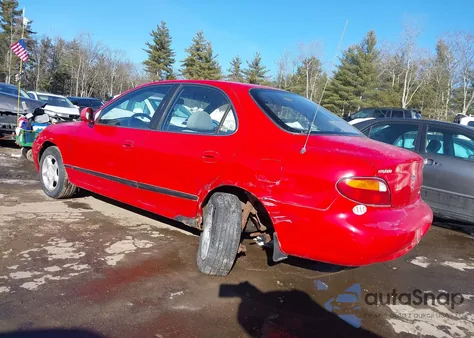 1997 Hyundai Elantra Gls из США, поврежденный, VIN KMHJF34M5VU491484